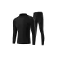Thickened Set (Black) Thickened and Fleece-Lined/Windproof Mock Neck
