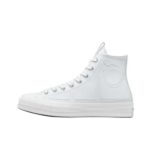 Converse Chuck 70 Anti Slip Wear Resistant High Top Canvas Shoes Women's White