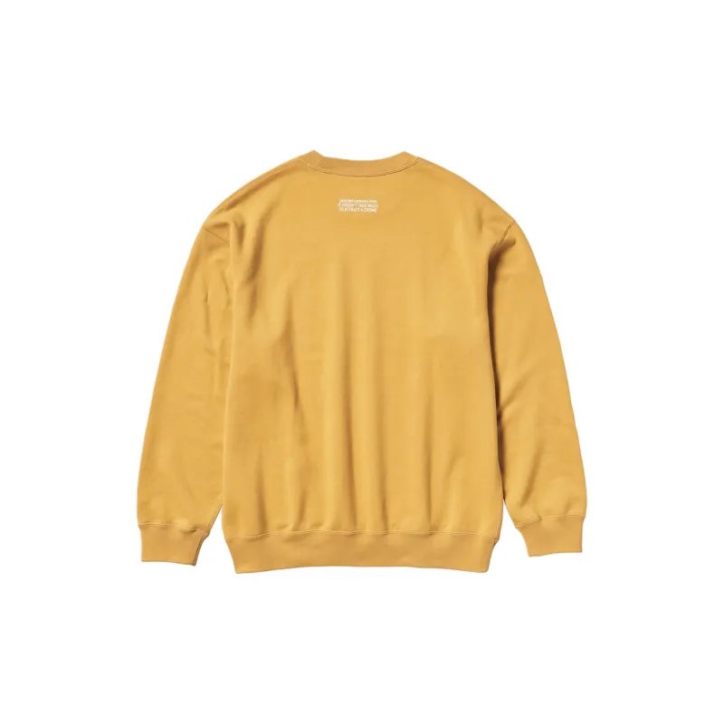 UNIQLO PEANUTS Collaboration Sweatshirt Unisex Light Yellow-1