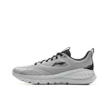 LiNing EasyFit Fle Abrasion Resistant Breathable Low Top Casual Running Shoes Men's Gray Black