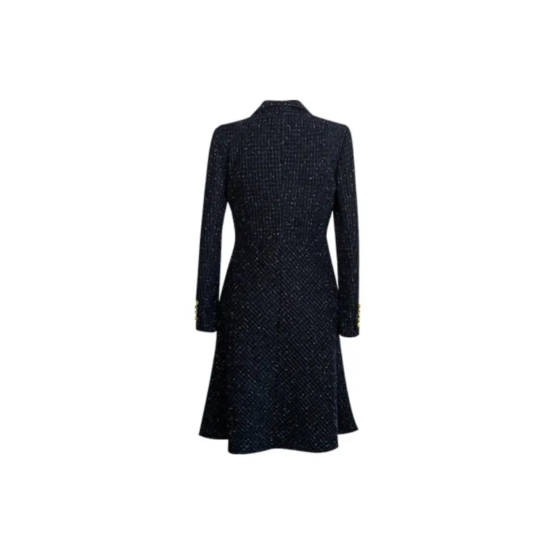 ROEYSHOUSE Long Sleeved Dresses Women's Black-1