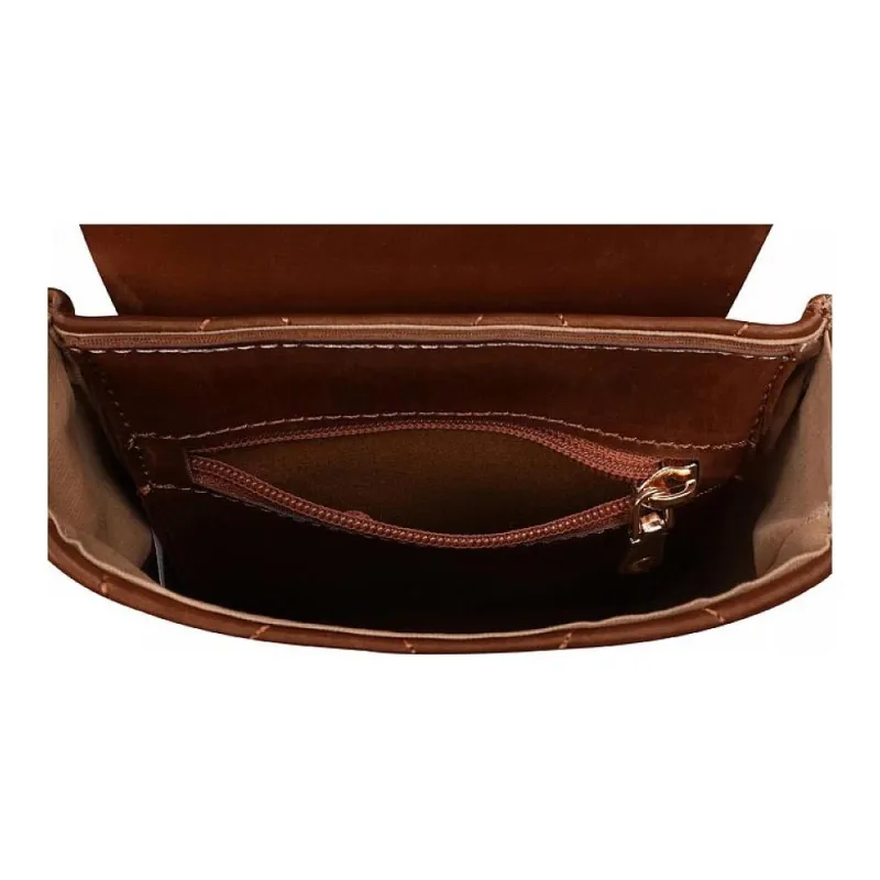 JUZI Polyethylene Shoulder Bag Crossbody Bag Women's Brown-6