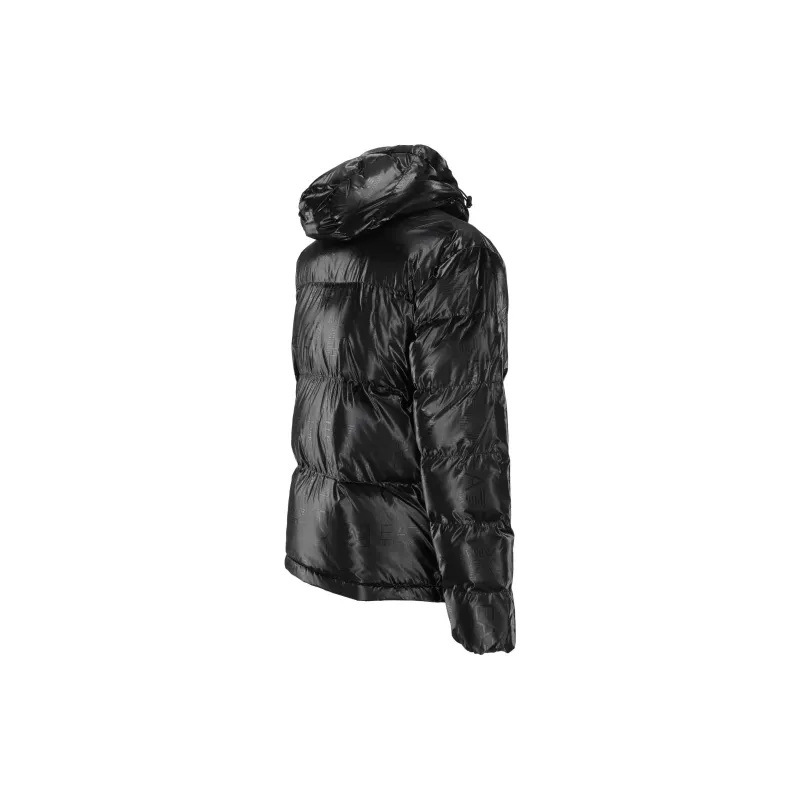 EMPORIO ARMANI Logo Printed Hooded Padded Jacket-3