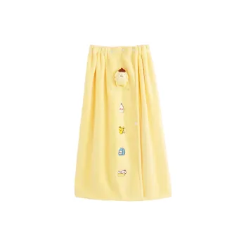Sanli x SANRIO Kuromi Pompompurin Bath Towel