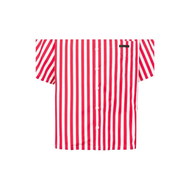 PRADA Shirts Men Red-4