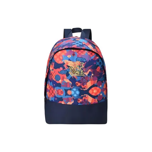 Anta Fabric Backpack Backpack Regular Unisex Blue/Red