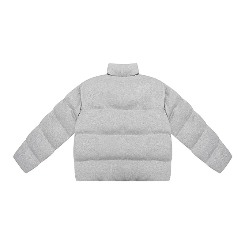 FDR Embroidered R Series Puffer Jacket Unisex Heather Gray-1