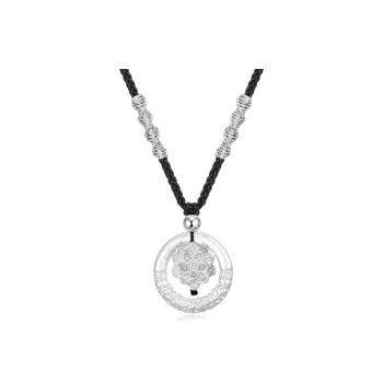 Jodie&Kevin 999 Fine Silver Braided Chain Unisex