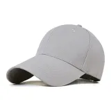 Plus Size Wide Brim Deep Top-Gray