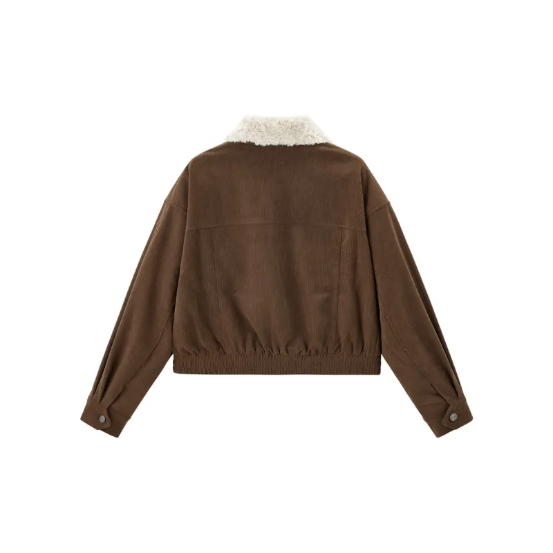 LEDIN Jacket Women's Chocolate Brown-1