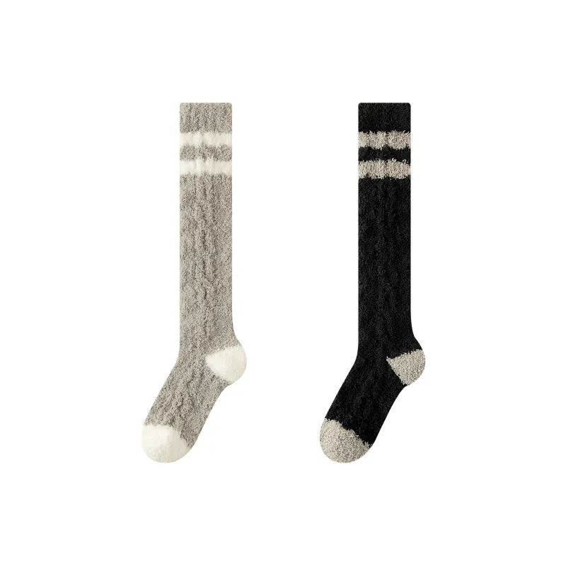 XXLLG Knee High Socks Women's 2 Pack-14