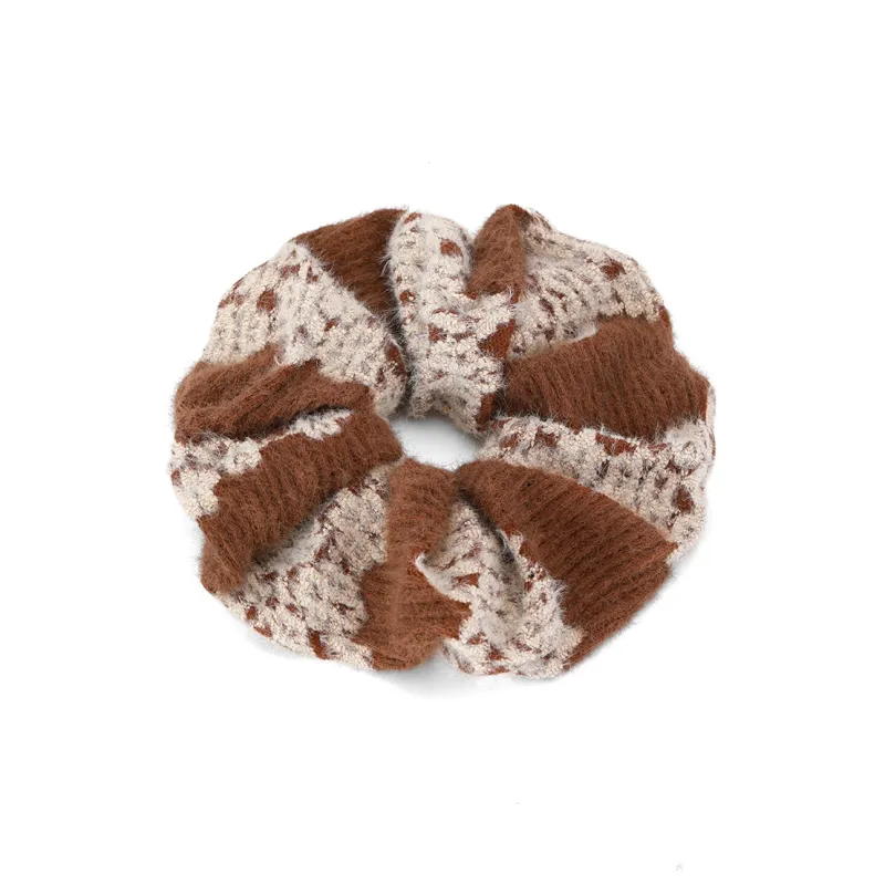 ZANC Flannelette Hair Tie Women's Black/White/White/Brown-6