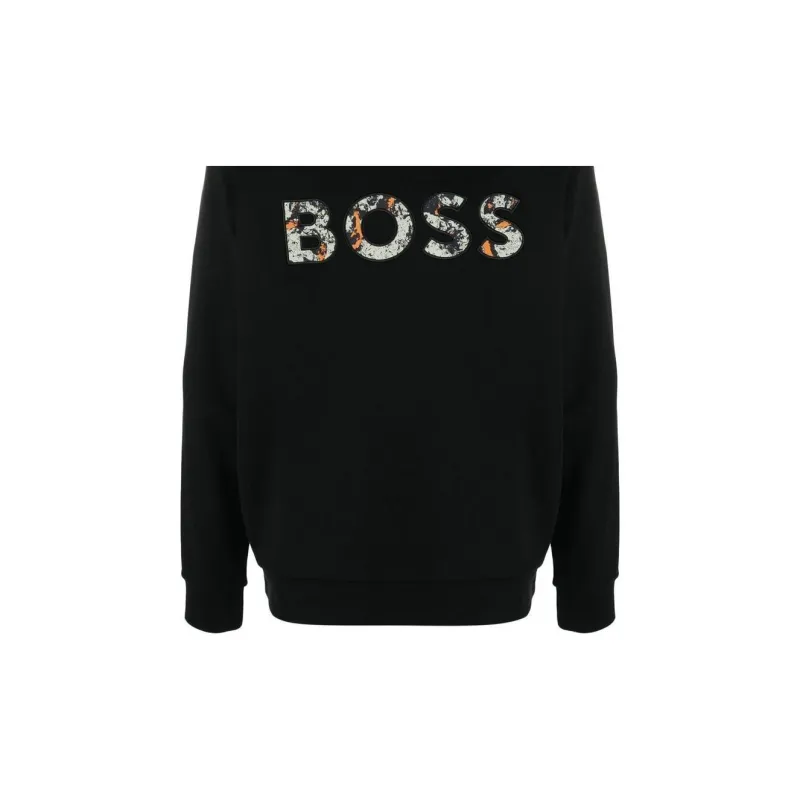HUGO BOSS FW22 Sweatshirt Men's Black-5