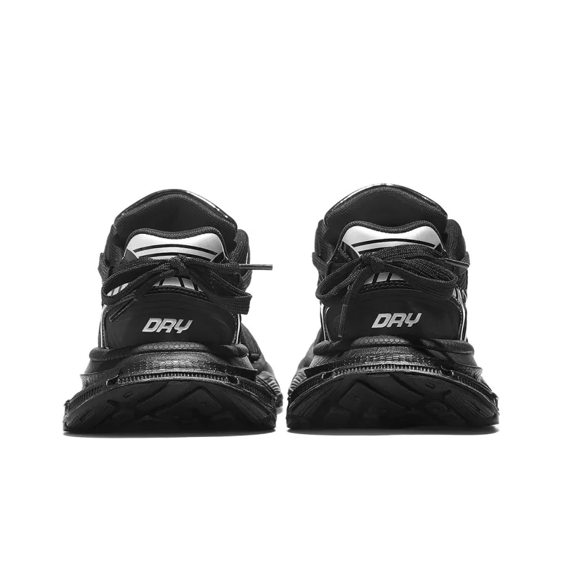 DIKENROK Slip Resistant, Abrasion Resistant, Breathable, Lightweight, Height Increasing Low Top Chunky Sneakers Unisex-8