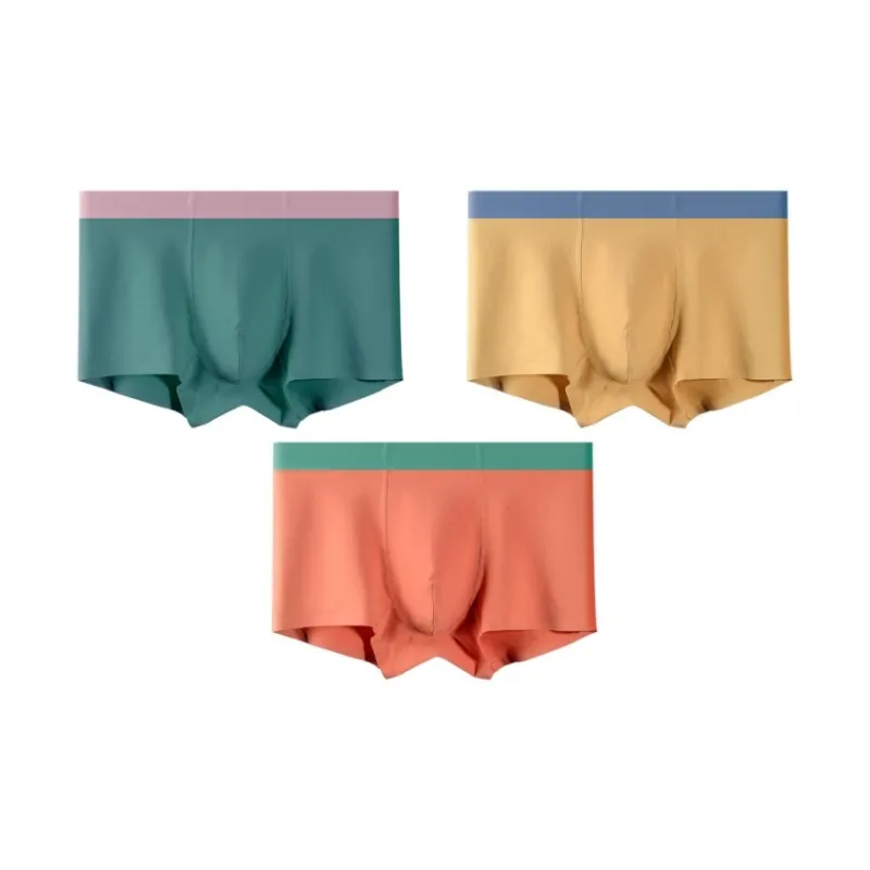 Qiao Ni Tong Underpants Men's 3 Pack-8