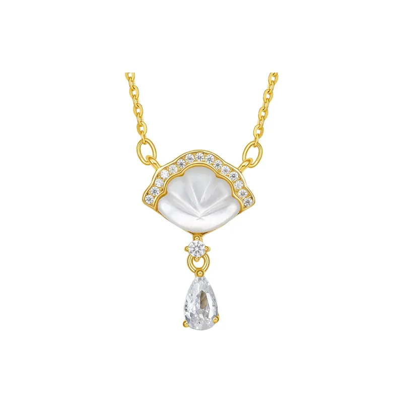 Century Edge Jewelry S925 Silver Necklace Women's-0