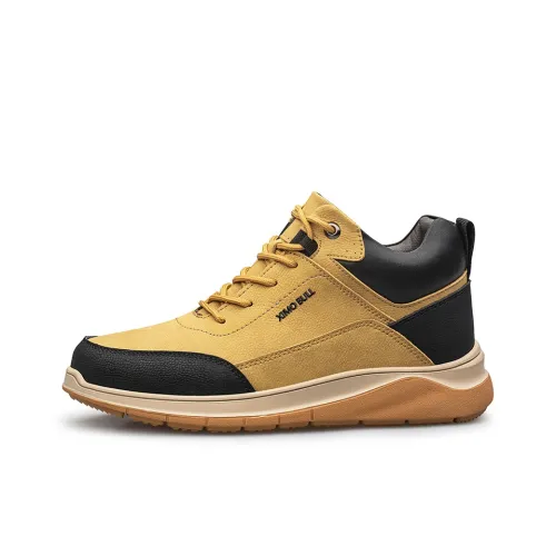 XIMO BULL Work Boots Men Mid Top