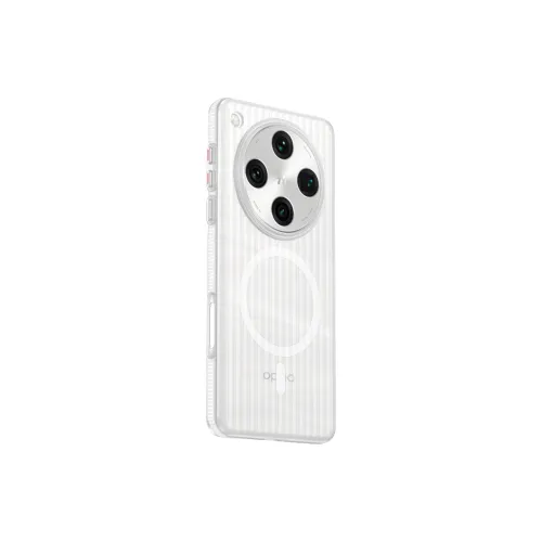 TXBX PC Material Corrugated Stripes Fully Enclosed Magnetic Phone Case Compatible With Oppo Find X8 Collection