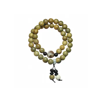 YUGONGYUAN Green Sandalwood Bracelets Unisex