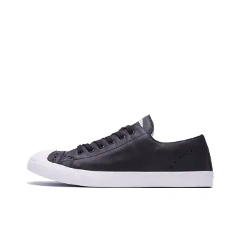 Converse Jack Purcell Anti Slip Wear Resistant Low Top Skateboard Shoes Women's Black