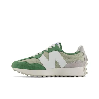 New Balance NB 327 Anti Slip Wear Resistant Low Top Casual Running Shoes Unisex Green White