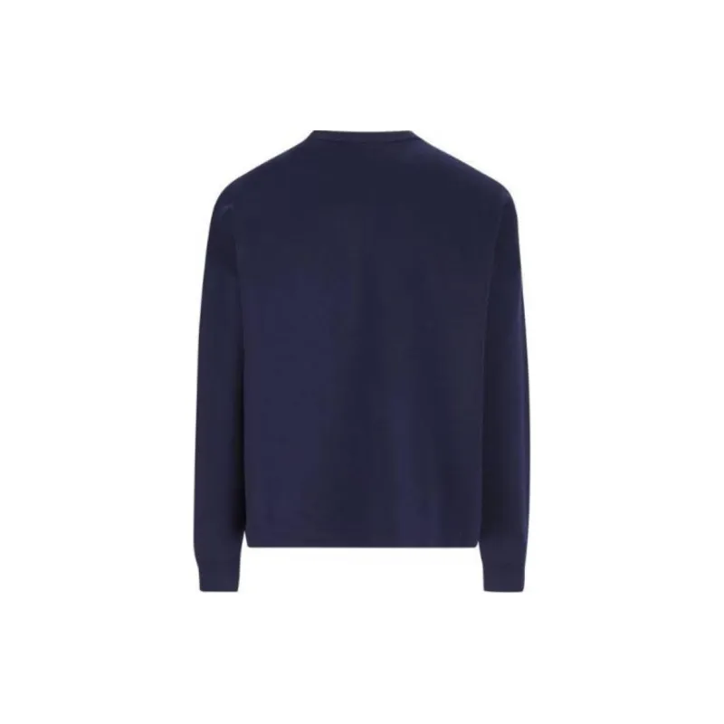 LOEWE Logo Intarsia Crewneck Jumper-1