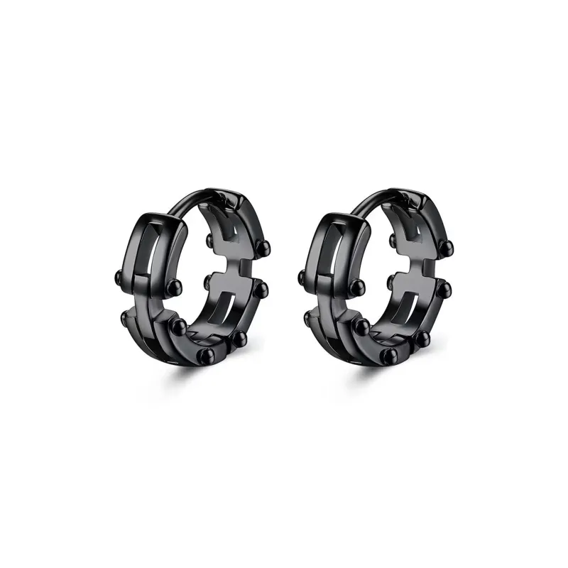 BLESSED BULLET Alloy Earrings Men's-6