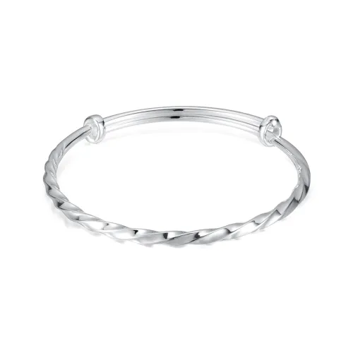 CHIEMOT S999 Fine Silver Bangles Women's