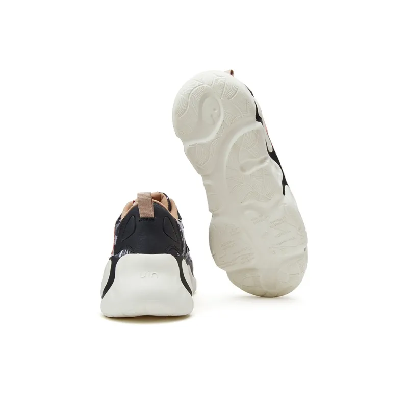U.IN Painted Travel Shoes Low Top Chunky Sneakers Unisex-27