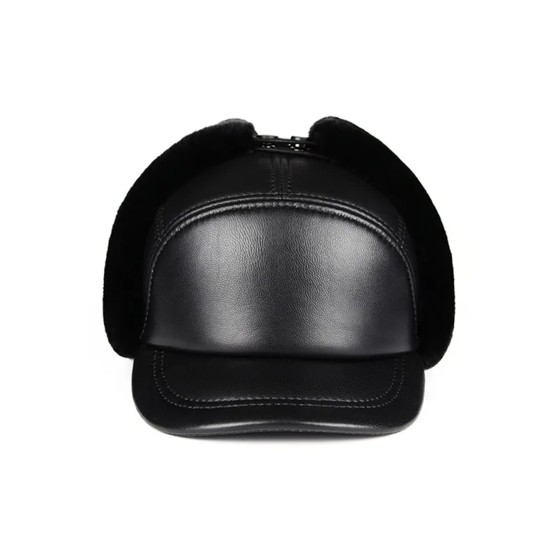 BANDICOOT Cow Leather Trapper Hats Men's-15