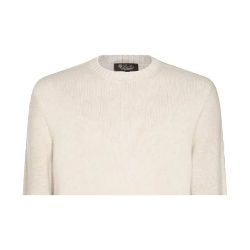 Loro Piana Long Sleeved Crewneck Knitted Jumper-2