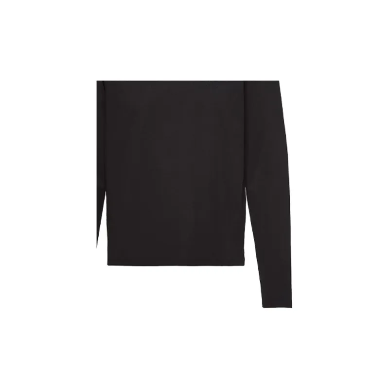 PRADA Embroidered Logo Long sleeve T shirt-5