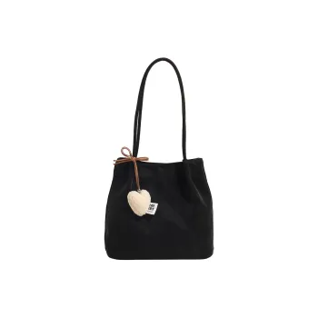 LUVISTRUE Faux Suede Shoulder Bags Handbags Regular Women's Black/Green/Coffee Brown/Brown