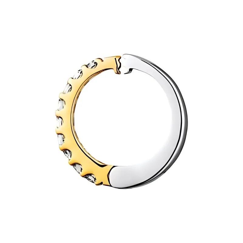 4℃ 10K Gold Clip-On Earrings Unisex Gold-1