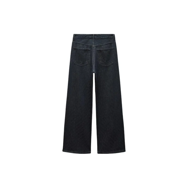 ZARA Trf Jeans Women's Dark Indigo-1