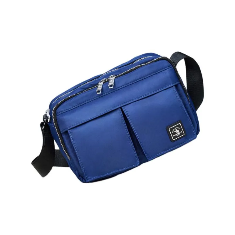 SANTA BARBARA POLO & RACQUET CLUB Fabric Shoulder Bag Crossbody Bag Regular Men's Blue-1