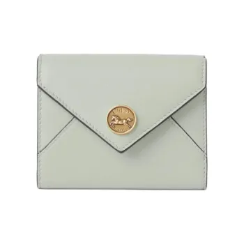 Chloe Goatskin Wallet Small Size Women's Seagrass Color
