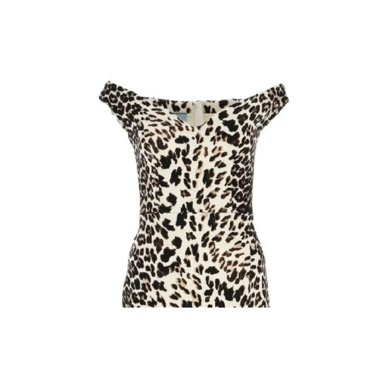 PRADA FW20 Sleeveless Dress Women's Yellow-4