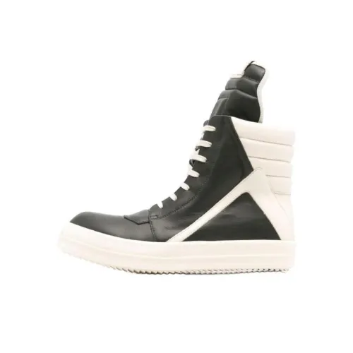 RICK OWENS/RO Porterville High Top Skateboard Shoes Men's Black