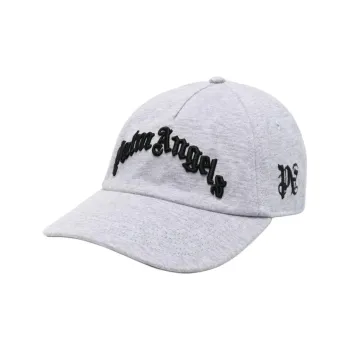 PALM ANGELS Curved Logo Cap