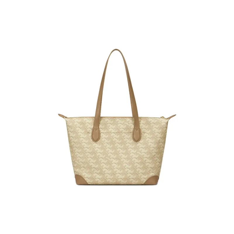 NUCELLE Fabric One Shoulder Shoulder Bag Tote Bag Laptop Bag Shopping Bag Women's Multicolor-3