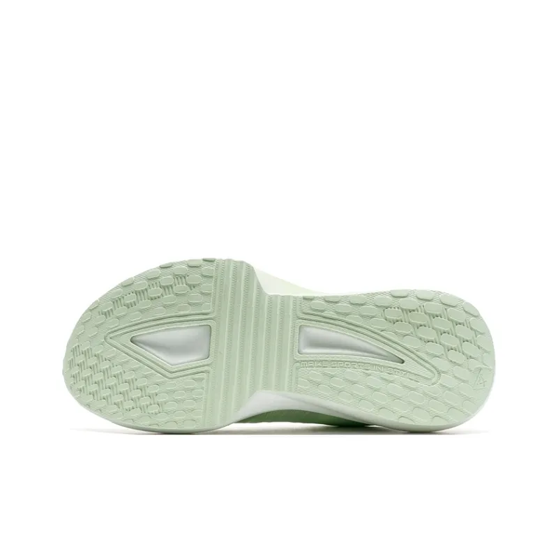 XTEP Mysterious Feather Running Shoes Women's Low Top Ice Porcelain Green/Sail White-6