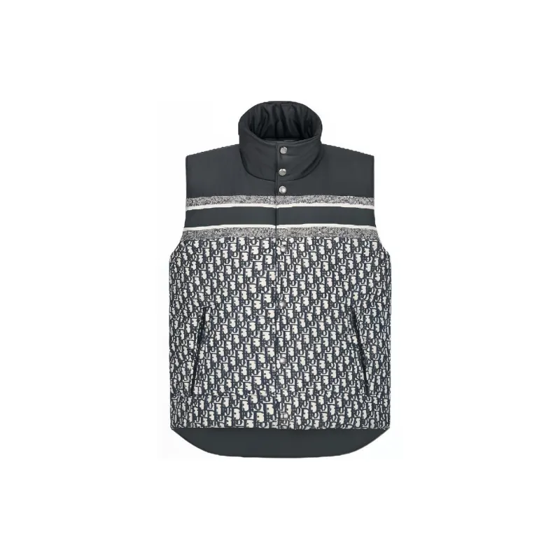 DIOR Down Jackets Unisex Gray-1