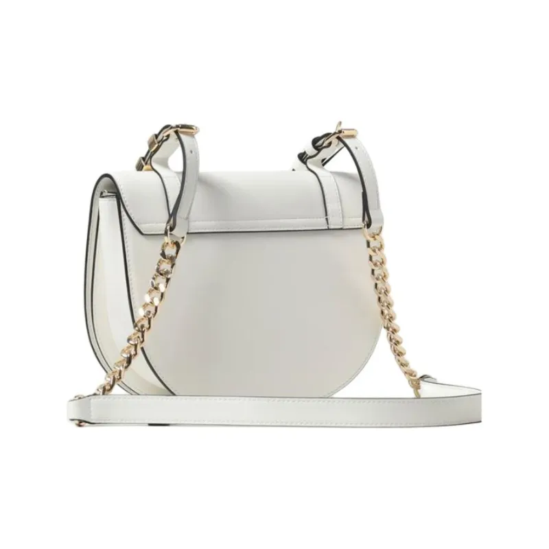 TWINSET MILANO Polyurethane Shoulder Bag Women's Cream-1