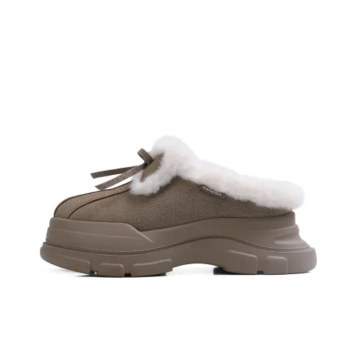 Warrior Abrasion Resistant Slip Resistant Wrap toe Slippers Women's Brown