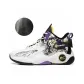 White, Black, Purple-Fleece-Lined