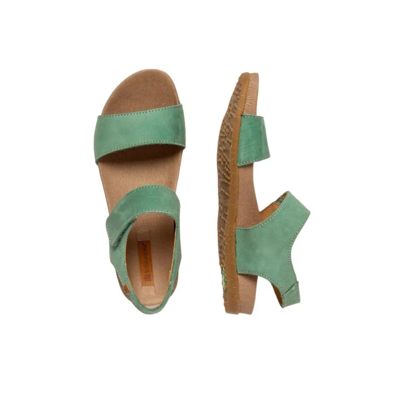 El Naturalista ZUMAIA Beach Sandals Women's Green-2