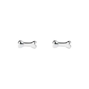 CENTURY&KINDLE 925 Sterling Silver Stud Earrings Unisex