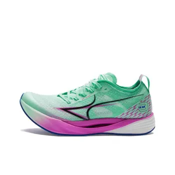 HEALTH KM3 Slip Resistant Low Top Running Shoes Unisex Purple Cyan