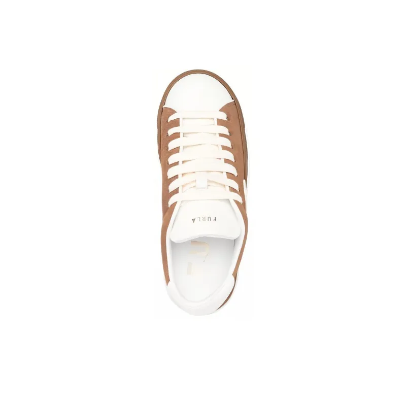 Furla Joy Leather Low-top Sneakers-4